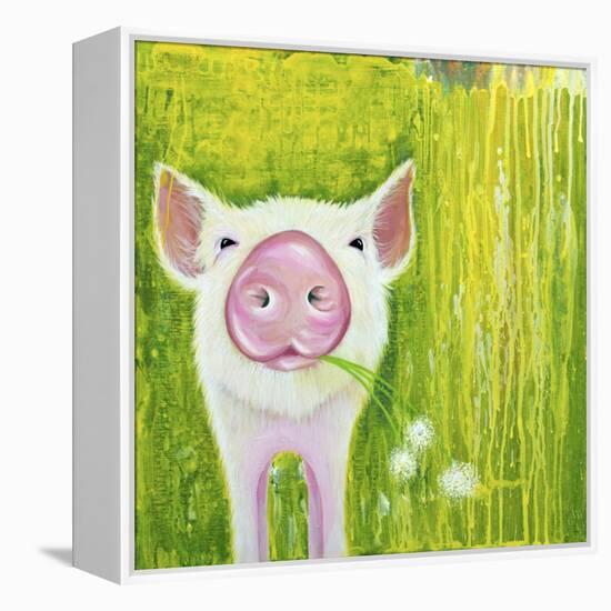 Pig-Michelle Faber-Framed Premier Image Canvas