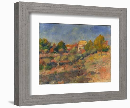 Pigeon Coop at Bellevue-Pierre-Auguste Renoir-Framed Giclee Print