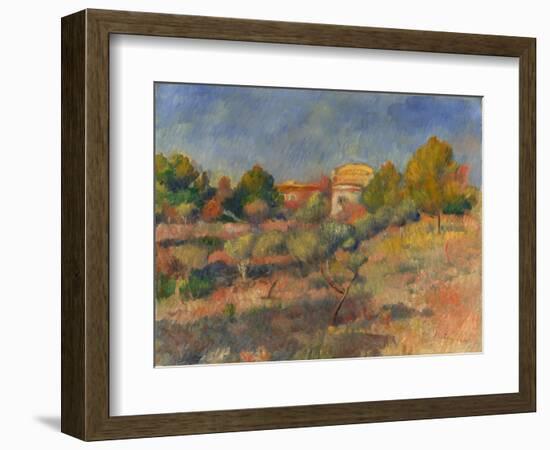 Pigeon Coop at Bellevue-Pierre-Auguste Renoir-Framed Giclee Print