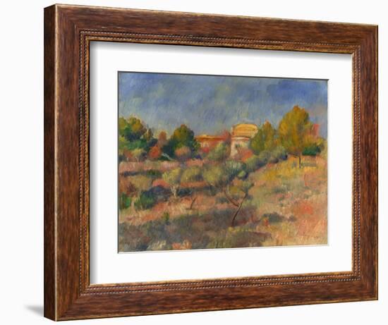 Pigeon Coop at Bellevue-Pierre-Auguste Renoir-Framed Giclee Print