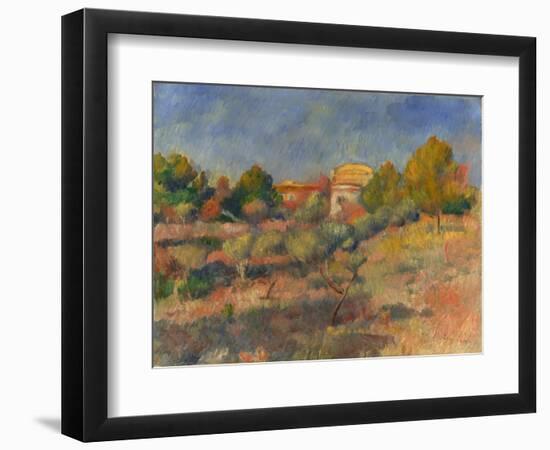 Pigeon Coop at Bellevue-Pierre-Auguste Renoir-Framed Giclee Print