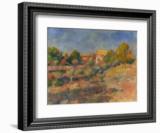 Pigeon Coop at Bellevue-Pierre-Auguste Renoir-Framed Giclee Print