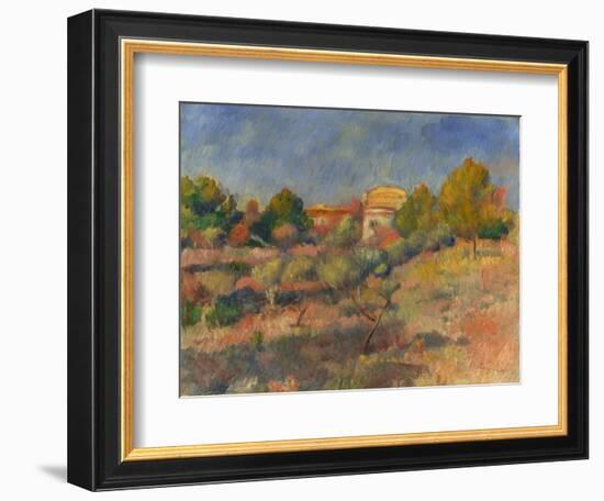 Pigeon Coop at Bellevue-Pierre-Auguste Renoir-Framed Giclee Print