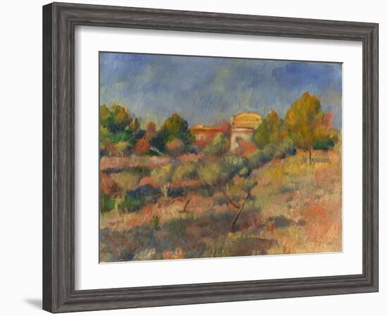 Pigeon Coop at Bellevue-Pierre-Auguste Renoir-Framed Giclee Print