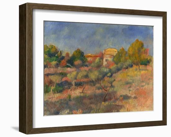 Pigeon Coop at Bellevue-Pierre-Auguste Renoir-Framed Giclee Print