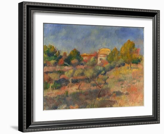 Pigeon Coop at Bellevue-Pierre-Auguste Renoir-Framed Giclee Print