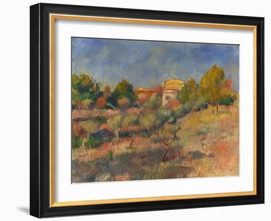 Pigeon Coop at Bellevue-Pierre-Auguste Renoir-Framed Giclee Print