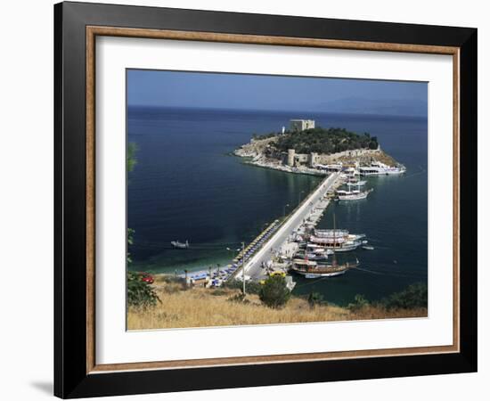 Pigeon Island, Kusadasi, Anatolia, Turkey, Eurasia-G Richardson-Framed Photographic Print