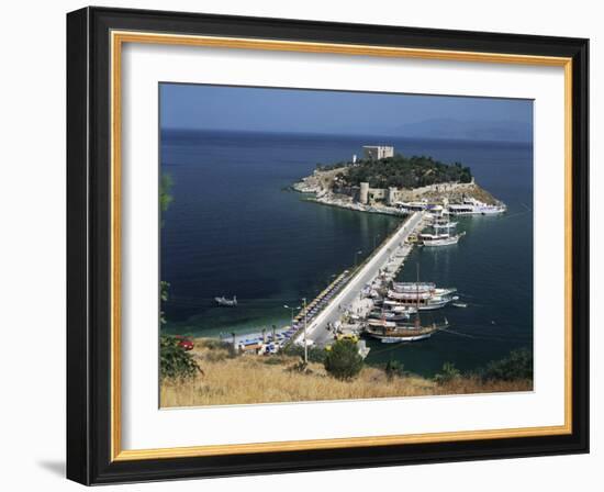 Pigeon Island, Kusadasi, Anatolia, Turkey, Eurasia-G Richardson-Framed Photographic Print