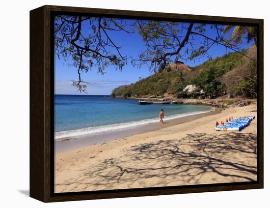 Pigeon Island National Park, St. Lucia, Caribbean-Kymri Wilt-Framed Premier Image Canvas