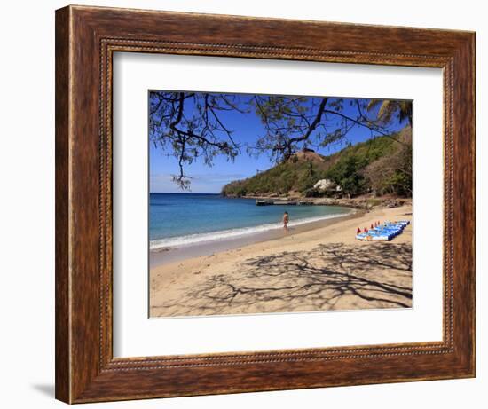 Pigeon Island National Park, St. Lucia, Caribbean-Kymri Wilt-Framed Photographic Print