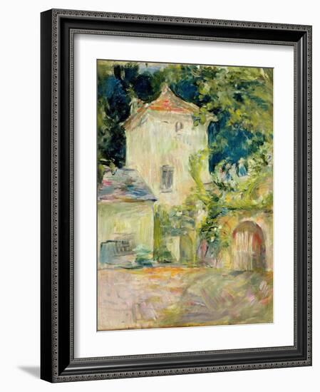 Pigeon Loft at the Chateau du Mesnil, Juziers, 1892-Berthe Morisot-Framed Giclee Print