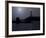 Pigeon Point Lighthouse At Full Moon-George Oze-Framed Photographic Print