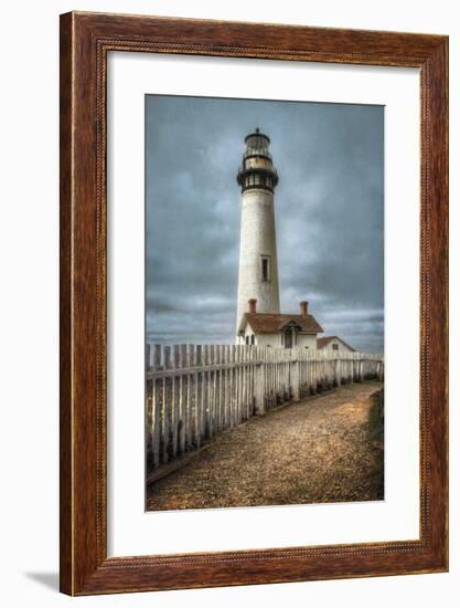 Pigeon Point Lighthouse, CA-Michael Cahill-Framed Giclee Print