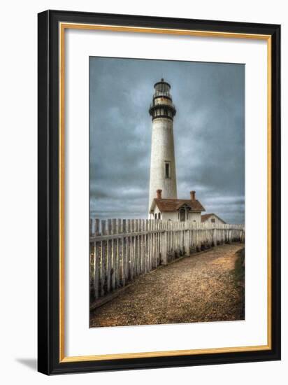 Pigeon Point Lighthouse, CA-Michael Cahill-Framed Giclee Print