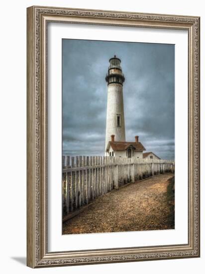 Pigeon Point Lighthouse, CA-Michael Cahill-Framed Art Print