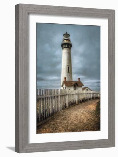 Pigeon Point Lighthouse, CA-Michael Cahill-Framed Art Print