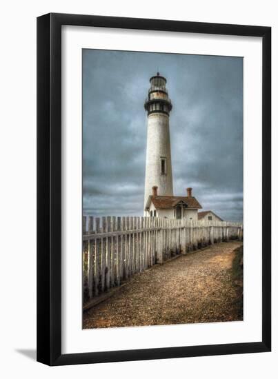 Pigeon Point Lighthouse, CA-Michael Cahill-Framed Art Print