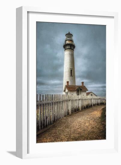 Pigeon Point Lighthouse, CA-Michael Cahill-Framed Art Print