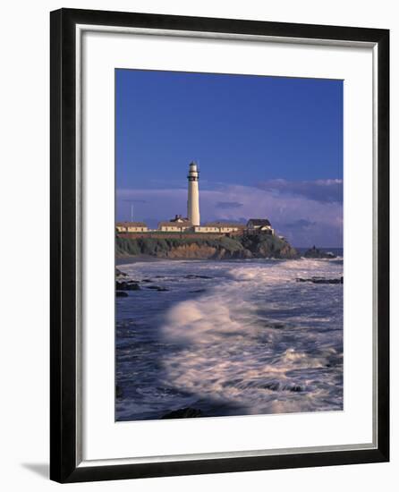 Pigeon Point Lighthouse, California, USA-Walter Bibikow-Framed Photographic Print