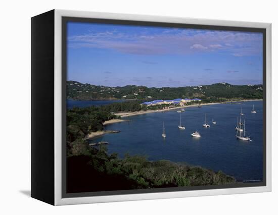 Pigeon Point, Rodney Bay, St. Lucia, Windward Islands, West Indies, Caribbean, Central America-Yadid Levy-Framed Premier Image Canvas