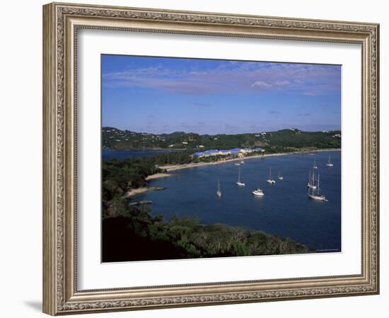 Pigeon Point, Rodney Bay, St. Lucia, Windward Islands, West Indies, Caribbean, Central America-Yadid Levy-Framed Photographic Print