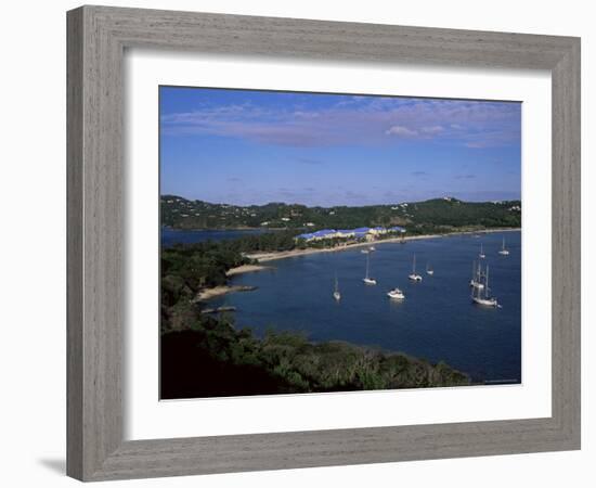 Pigeon Point, Rodney Bay, St. Lucia, Windward Islands, West Indies, Caribbean, Central America-Yadid Levy-Framed Photographic Print