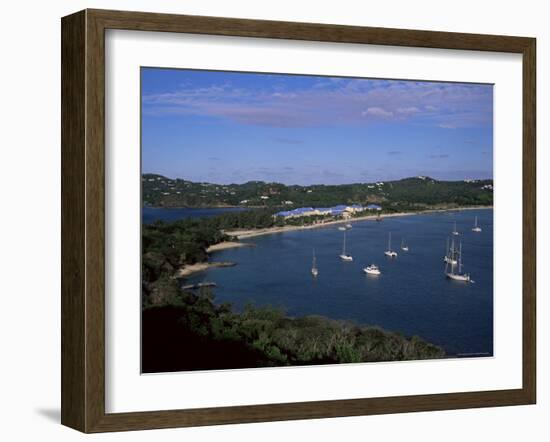 Pigeon Point, Rodney Bay, St. Lucia, Windward Islands, West Indies, Caribbean, Central America-Yadid Levy-Framed Photographic Print