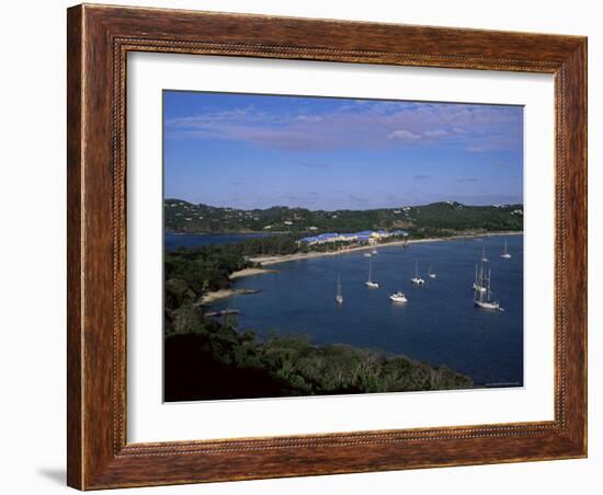 Pigeon Point, Rodney Bay, St. Lucia, Windward Islands, West Indies, Caribbean, Central America-Yadid Levy-Framed Photographic Print