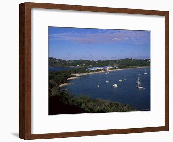 Pigeon Point, Rodney Bay, St. Lucia, Windward Islands, West Indies, Caribbean, Central America-Yadid Levy-Framed Photographic Print