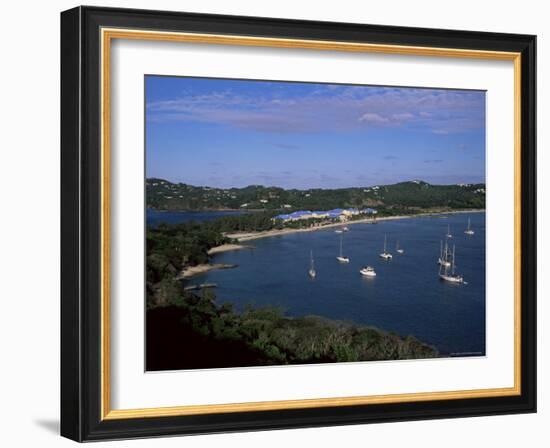 Pigeon Point, Rodney Bay, St. Lucia, Windward Islands, West Indies, Caribbean, Central America-Yadid Levy-Framed Photographic Print