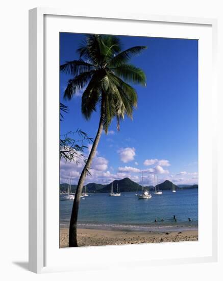 Pigeon Point, Rodney Bay, St. Lucia, Windward Islands, West Indies, Caribbean, Central America-Yadid Levy-Framed Photographic Print