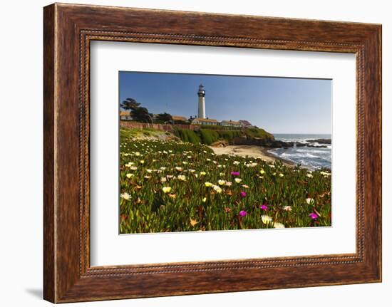 Pigeon Point Spring Vista, California-George Oze-Framed Photographic Print