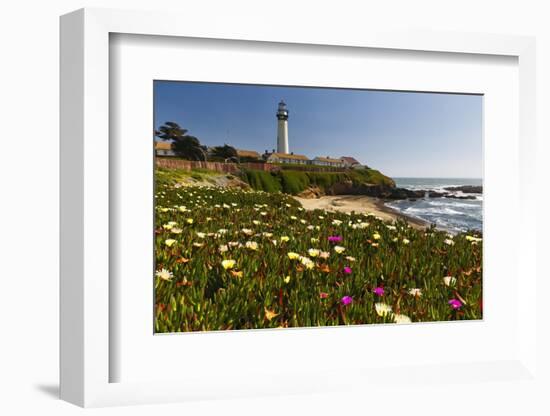 Pigeon Point Spring Vista, California-George Oze-Framed Photographic Print