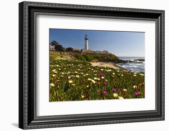 Pigeon Point Spring Vista, California-George Oze-Framed Photographic Print