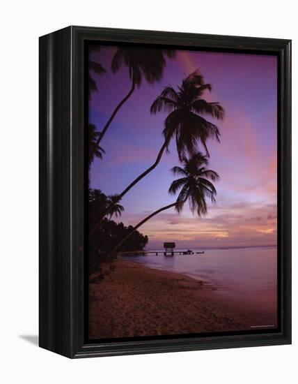 Pigeon Point, Tobago, Caribbean, West Indies-John Miller-Framed Premier Image Canvas