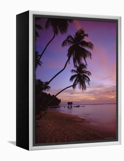 Pigeon Point, Tobago, Caribbean, West Indies-John Miller-Framed Premier Image Canvas