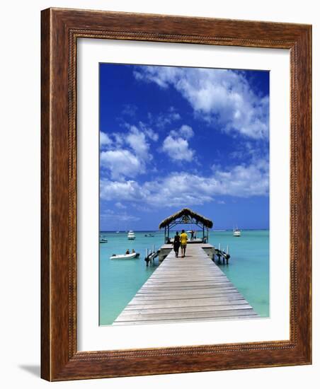 Pigeon Point, Tobago, Caribbean-Doug Pearson-Framed Photographic Print