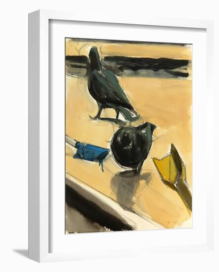 Pigeons, 2003-Daniel Clarke-Framed Giclee Print