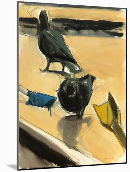 Pigeons, 2003-Daniel Clarke-Mounted Giclee Print