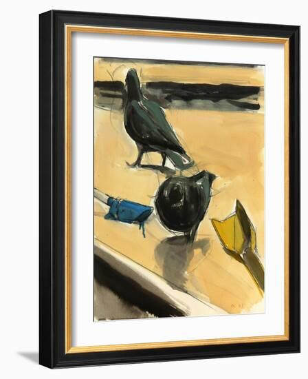 Pigeons, 2003-Daniel Clarke-Framed Giclee Print