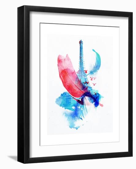 Pigeons of Paris-Robert Farkas-Framed Art Print