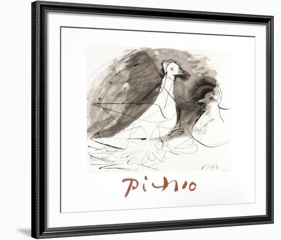 Pigeons-Pablo Picasso-Framed Collectable Print