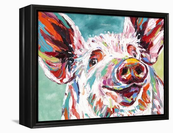 Piggy I-Carolee Vitaletti-Framed Stretched Canvas