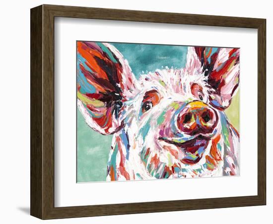 Piggy I-Carolee Vitaletti-Framed Premium Giclee Print