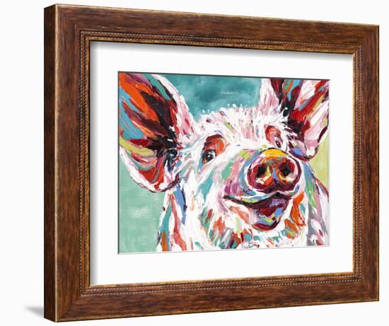 Piggy I-Carolee Vitaletti-Framed Premium Giclee Print