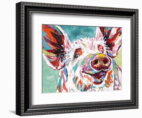 Piggy I-Carolee Vitaletti-Framed Premium Giclee Print