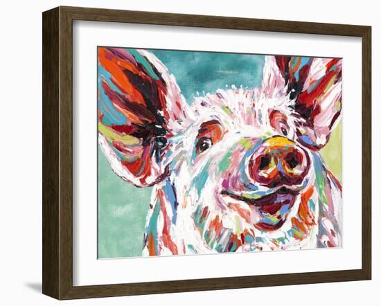 Piggy I-Carolee Vitaletti-Framed Art Print