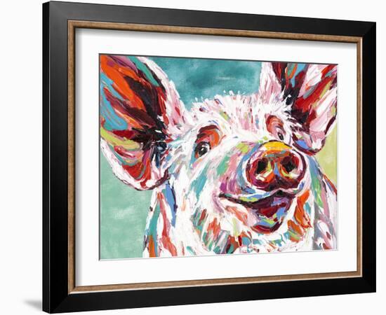 Piggy I-Carolee Vitaletti-Framed Art Print