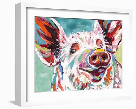 Piggy I-Carolee Vitaletti-Framed Art Print